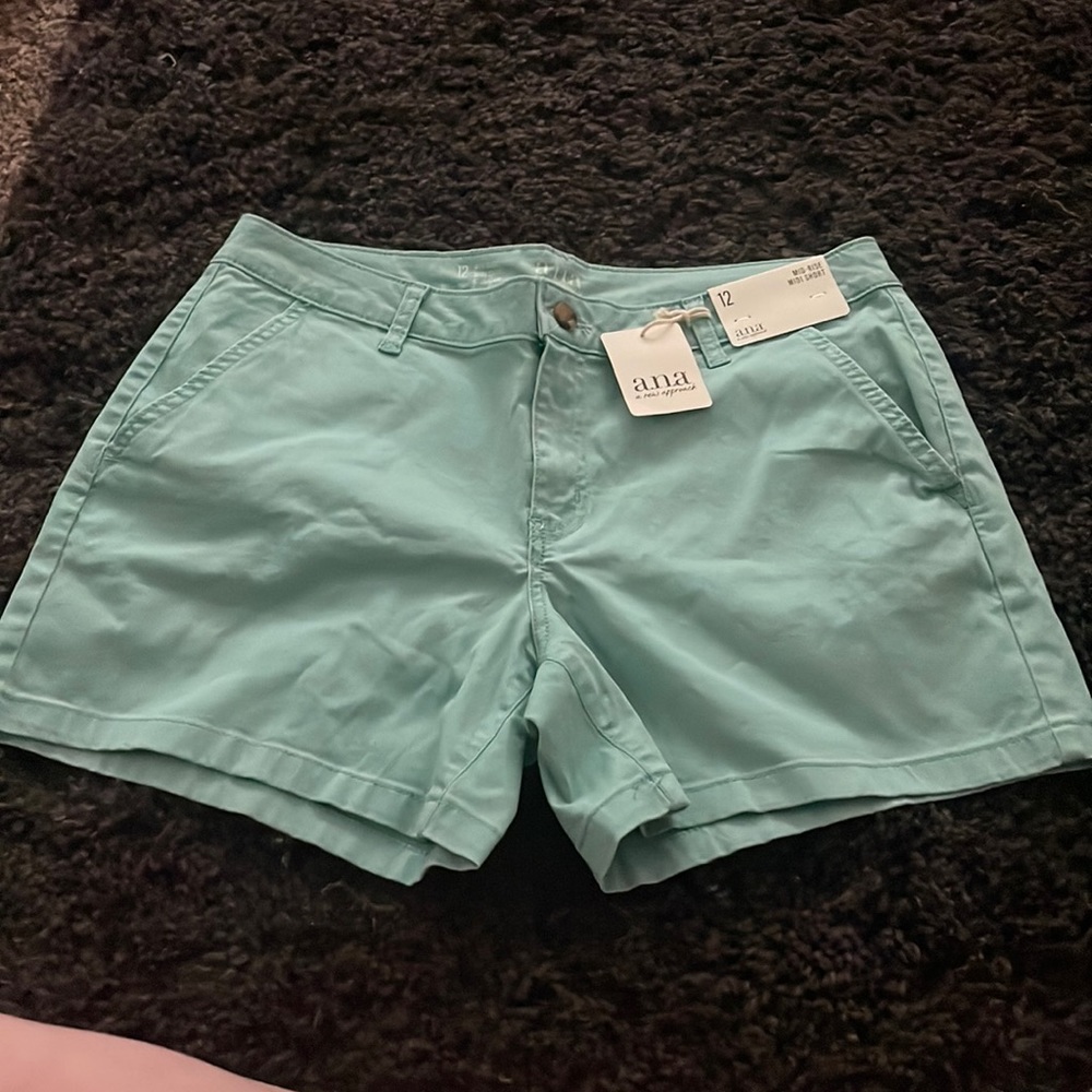 Teal Shorts